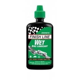 Finish Line Wet Lube Bicycle Lubricant Made in Canada - Rain, Wet Conditions