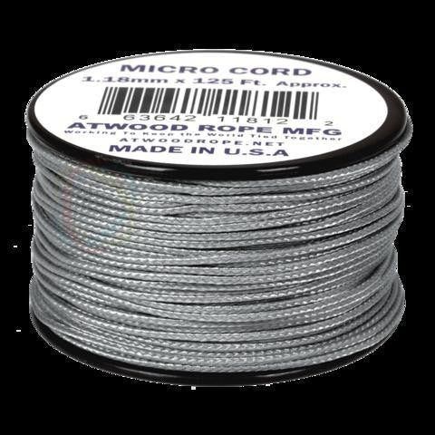 Atwood Micro Cord 1.18mm 38m - High Quality String - Made in USA - Breaks at 46kg - Braided Rope on Spool