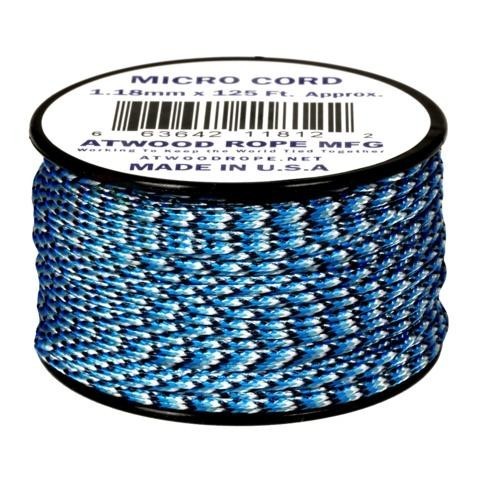 Atwood Micro Cord 1.18mm 38m - High Quality String - Made in USA - Breaks at 46kg - Braided Rope on Spool