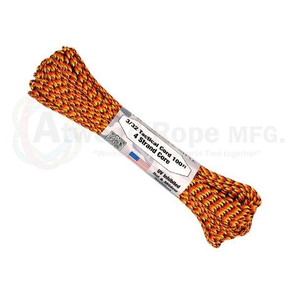 Atwood 275 Paracord 2.4mm 100ft (30.5m) cord