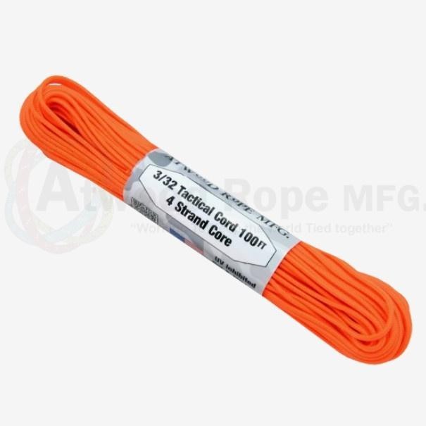 Atwood 275 Paracord 2.4mm 100ft (30.5m) cord
