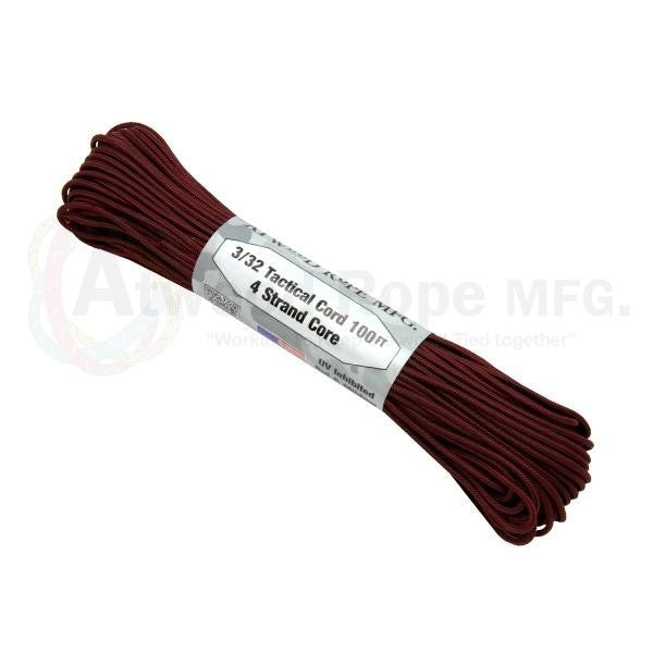 Atwood 275 Paracord 2.4mm 100ft (30.5m) cord