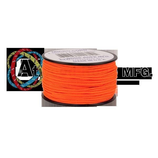 Atwood Micro Cord 1.18mm 38m - High Quality String - Made in USA - Breaks at 46kg - Braided Rope on Spool