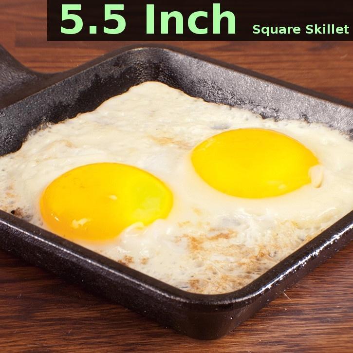 Lodge Cast Iron Skillet -  6.5 to 13.25 inch - Round, Square and Double Handle Pans - Made in USA