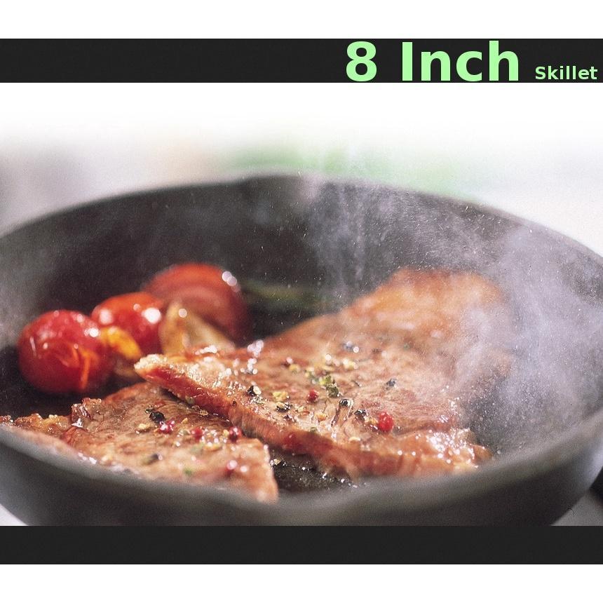 Lodge Cast Iron Skillet -  6.5 to 13.25 inch - Round, Square and Double Handle Pans - Made in USA