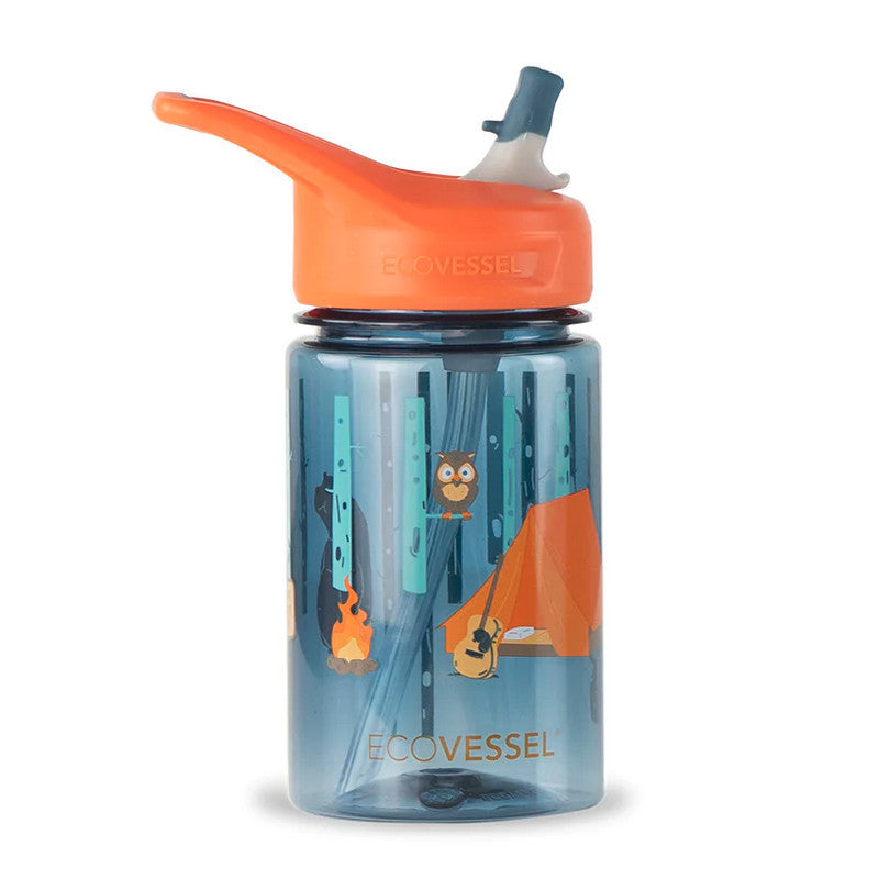 Ecovessel Splash - Kids Straw Water Bottle - 355ml
