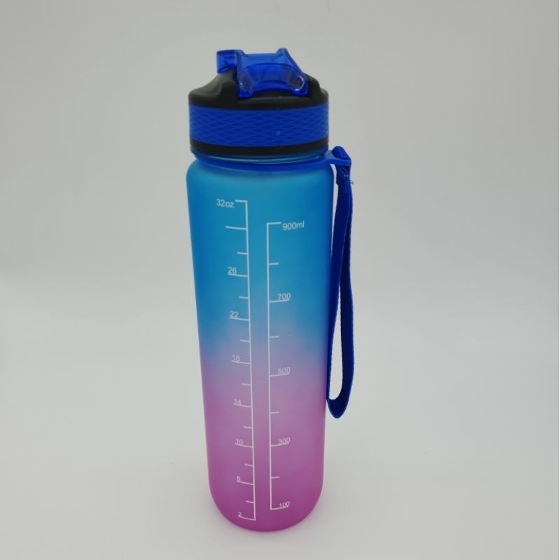 SG Cheapest 1L & 2L Water Bottle with Straw - School, Sports, Daily Use - BPA Free Waterbottle