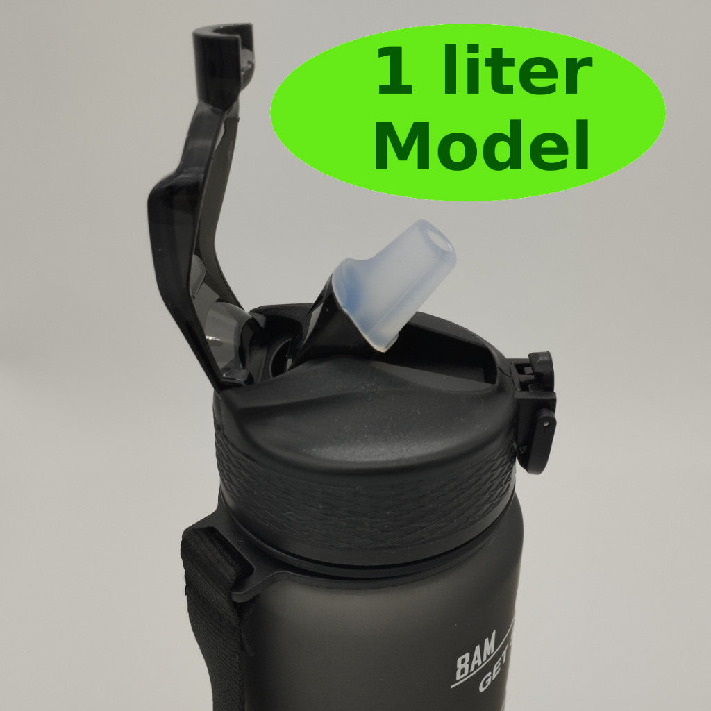 SG Cheapest 1L & 2L Water Bottle with Straw - School, Sports, Daily Use - BPA Free Waterbottle