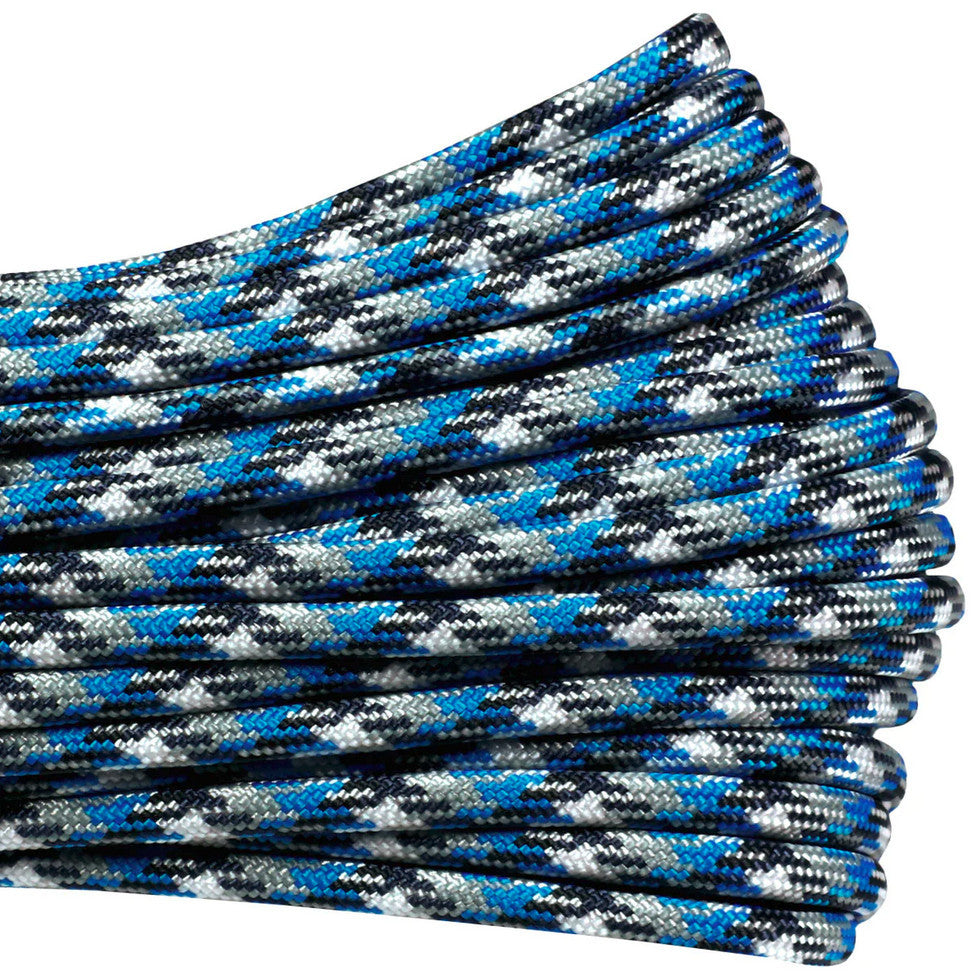 USA-Made Atwood 550 Paracord (buy by the meter) - Solid, Pattern and Camo Colours