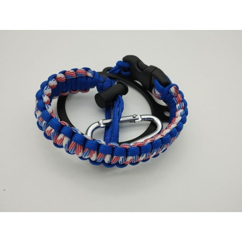 Paracord Bottle Handle Carry / Shoulder Strap - Fits ALL BOTTLES - Nalgene, Camelbak, Mineral Water, Hydroflask, Tumbler