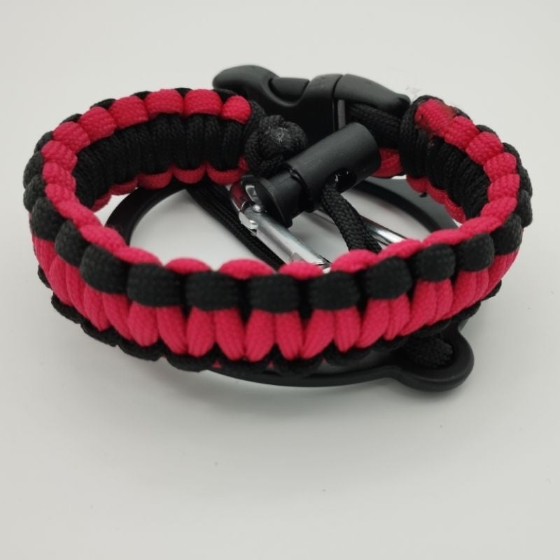 Paracord Bottle Handle Carry / Shoulder Strap - Fits ALL BOTTLES - Nalgene, Camelbak, Mineral Water, Hydroflask, Tumbler