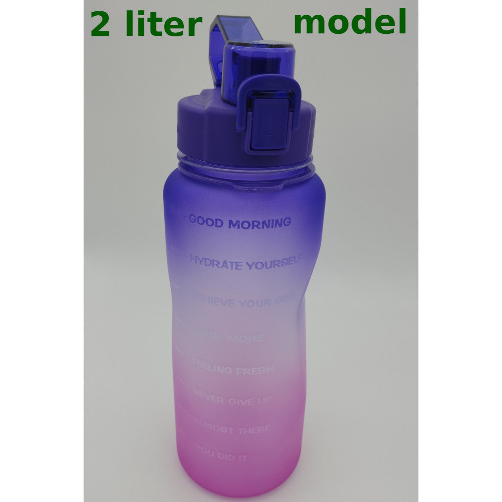 SG Cheapest 1L & 2L Water Bottle with Straw - School, Sports, Daily Use - BPA Free Waterbottle
