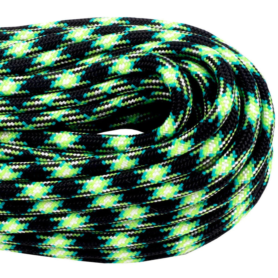 USA-Made Atwood 550 Paracord 30m Patterns Multi-Coloured 100ft