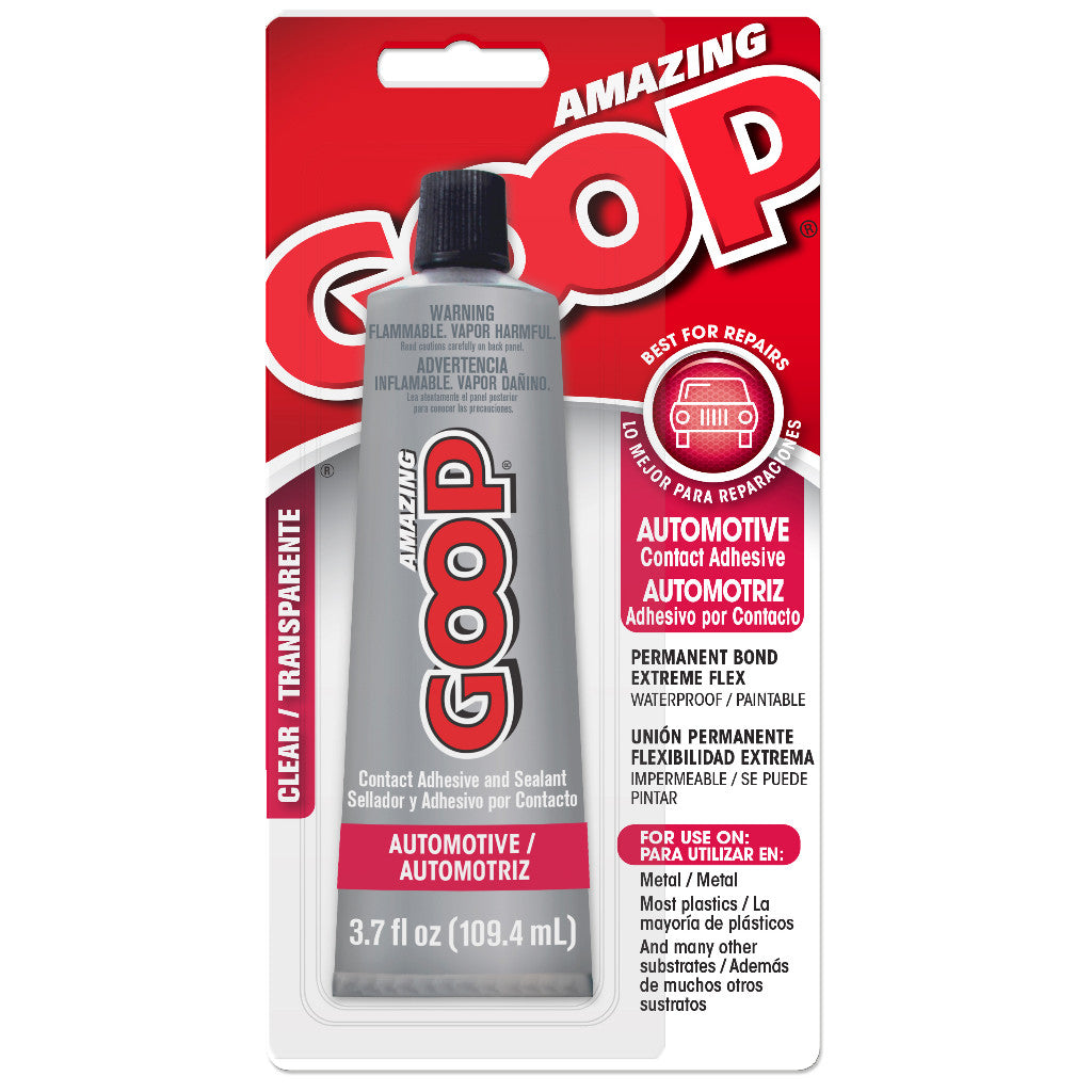 Amazing Goop Automotive Adhesive 109ml / Auto & RV Glue 59ml / Trim Repair 29ml