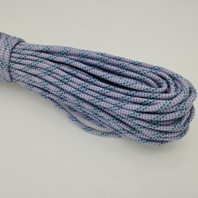 550 Paracord 100ft Patterns - Pink & Purple - 4mm - 7 strand - China Cord - SG Stock - String