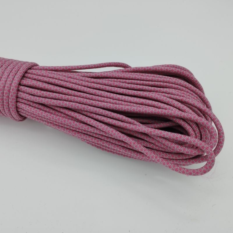 550 Paracord 100ft Patterns - Red & Orange - 4mm - 7 strand - China Cord - SG Stock - String