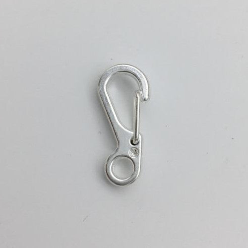 Mini Metal Snap Carabiner - Spring Loaded / Fits up to 550 Paracord Cord Buckle / Backpack Snap - Hook - Keychain