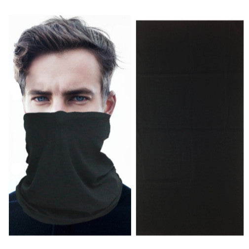 SG Cheapest Seller Multi-functional Head Buff / Bandana Polyester - Solid Colour