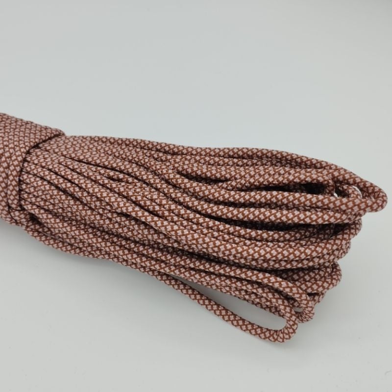 550 Paracord 100ft (30m) Camo Colours, Brown and Black Patterns - Camouflage - Tactical - 4mm - 7 strand - SG Stock