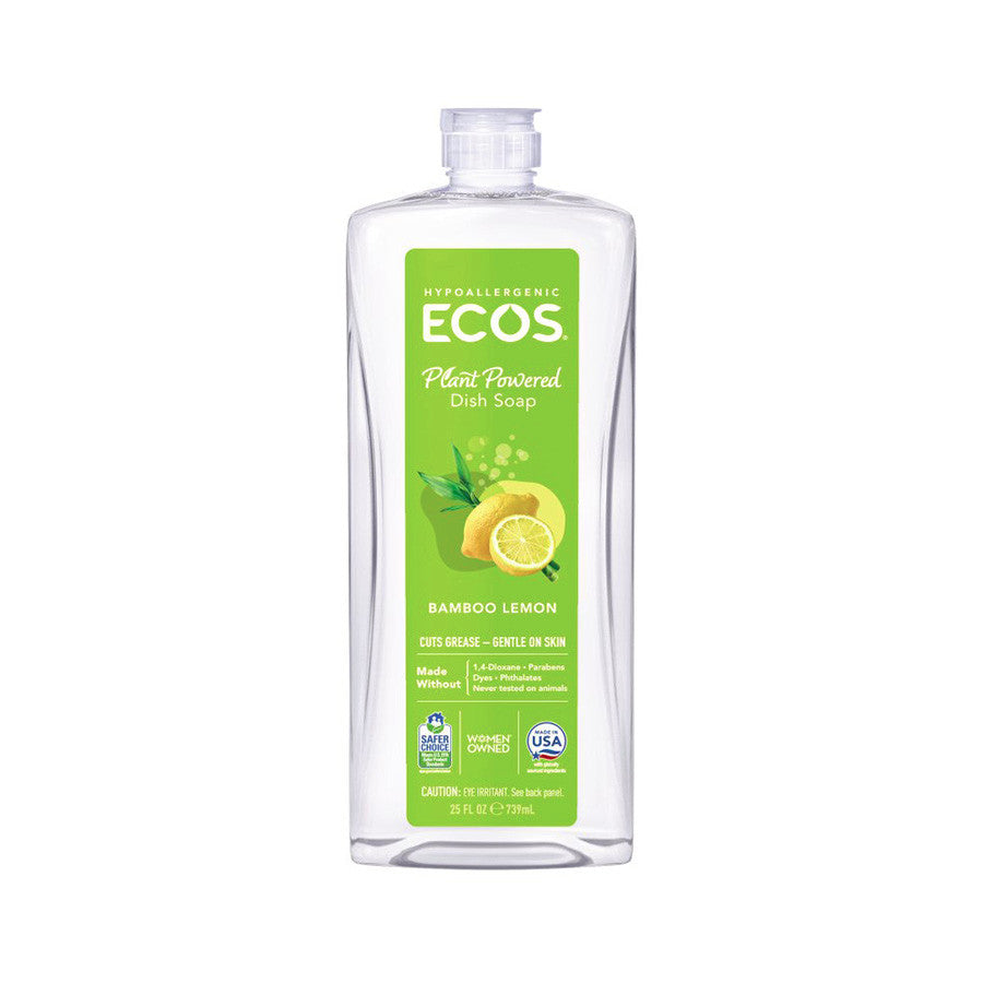 Ecos Dishmate Natural Dishwashing Liquid 739ml / 25oz - Hypoallergenic