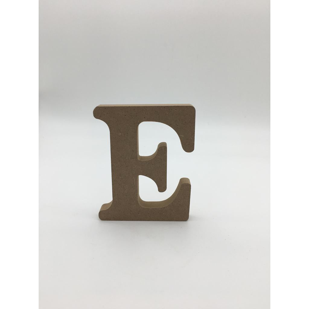 Free Standing Letters 10cm SG-Seller - MDF Light Wood Colour - Alphabets, Numbers, Star and Heart Shapes for Signage DIY