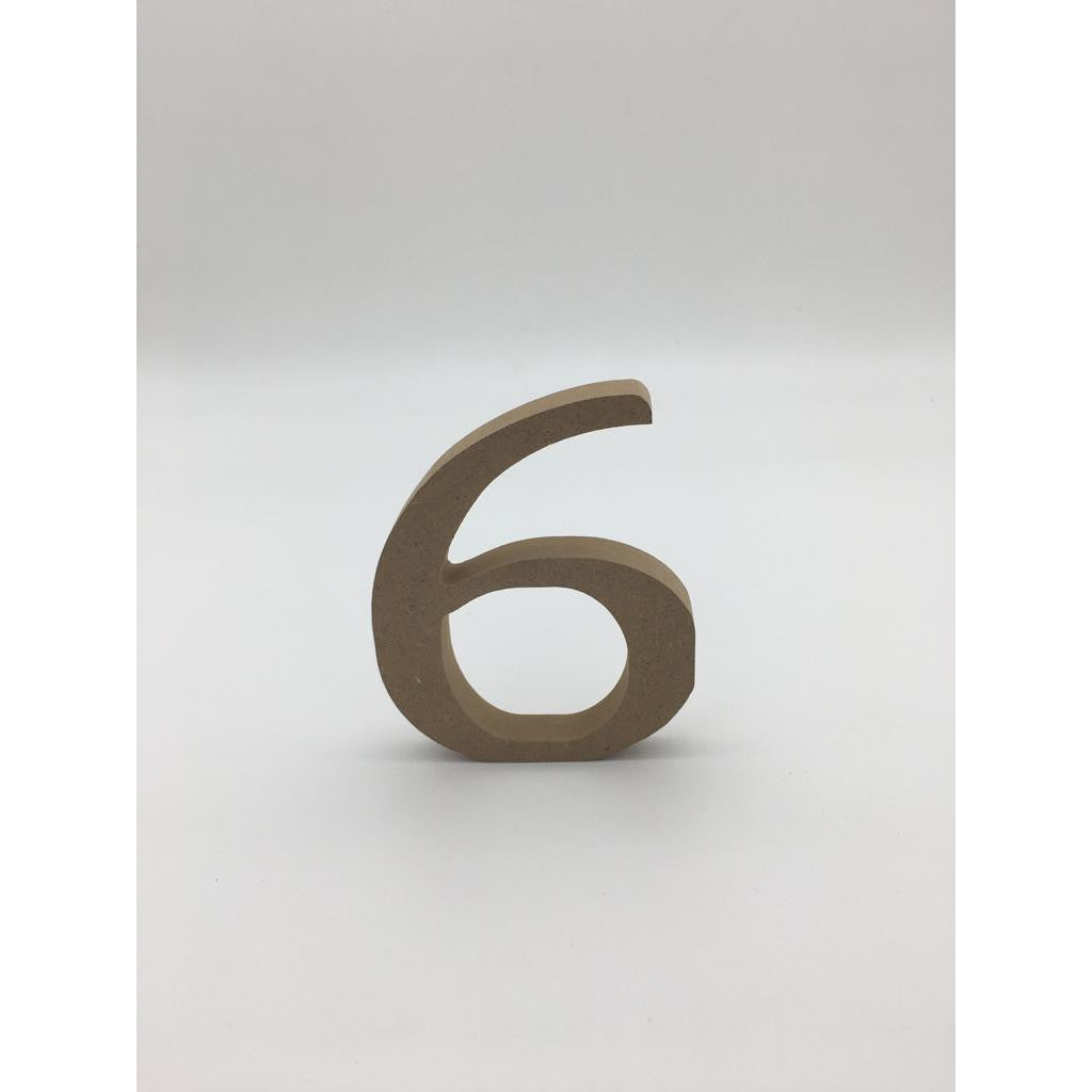 Free Standing Letters 10cm SG-Seller - MDF Light Wood Colour - Alphabets, Numbers, Star and Heart Shapes for Signage DIY