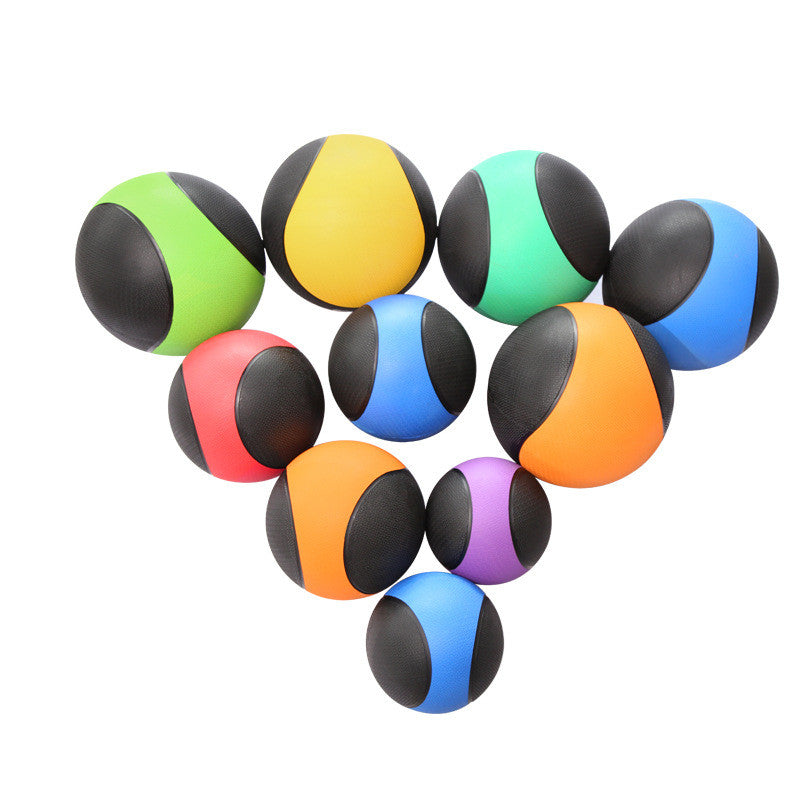 Medicine Ball Solid Rubber 1kg, 2kg, 3kg, 4kg, 5kg, 6kg, 7kg, 8kg, 9kg & 10kg - Physical Fitness, Exercise, Weight, Gym