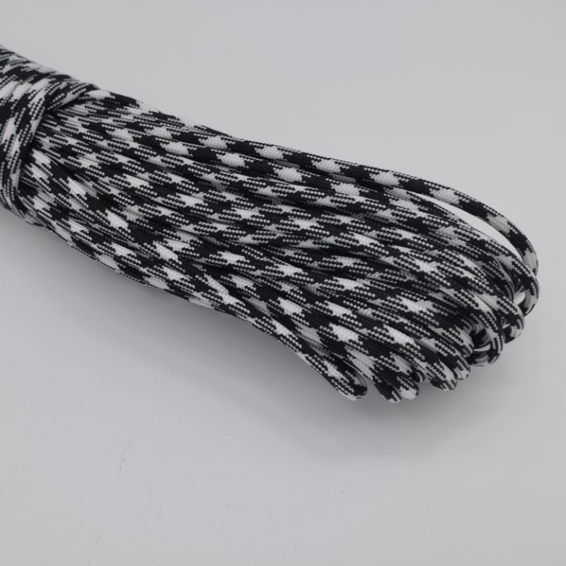 550 Paracord 100ft (30m) Camo Colours, Brown and Black Patterns - Camouflage - Tactical - 4mm - 7 strand - SG Stock