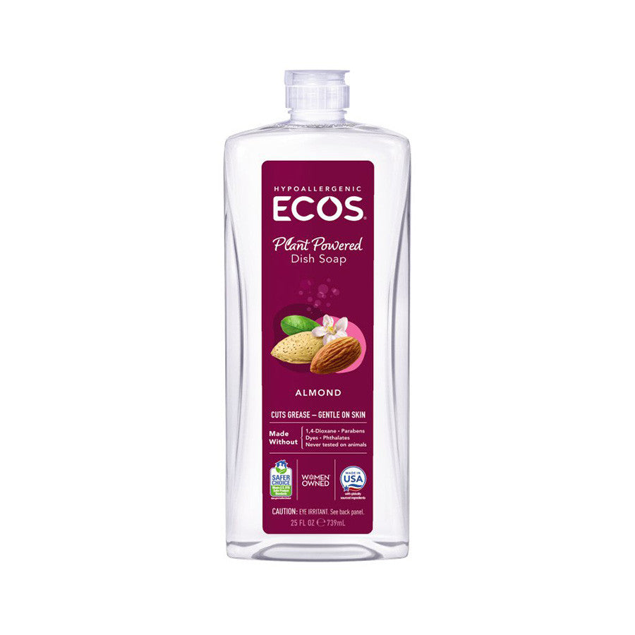 Ecos Dishmate Natural Dishwashing Liquid 739ml / 25oz - Hypoallergenic