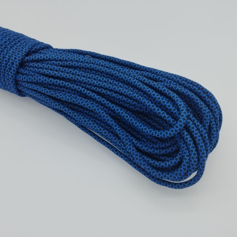 550 Paracord 100ft Patterns - Blues, Grays & Multi-Colour (Rainbows) - 4mm - 7 strand - China Cord - SG Stock