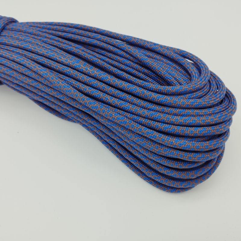550 Paracord 100ft Patterns - Blues, Grays & Multi-Colour (Rainbows) - 4mm - 7 strand - China Cord - SG Stock