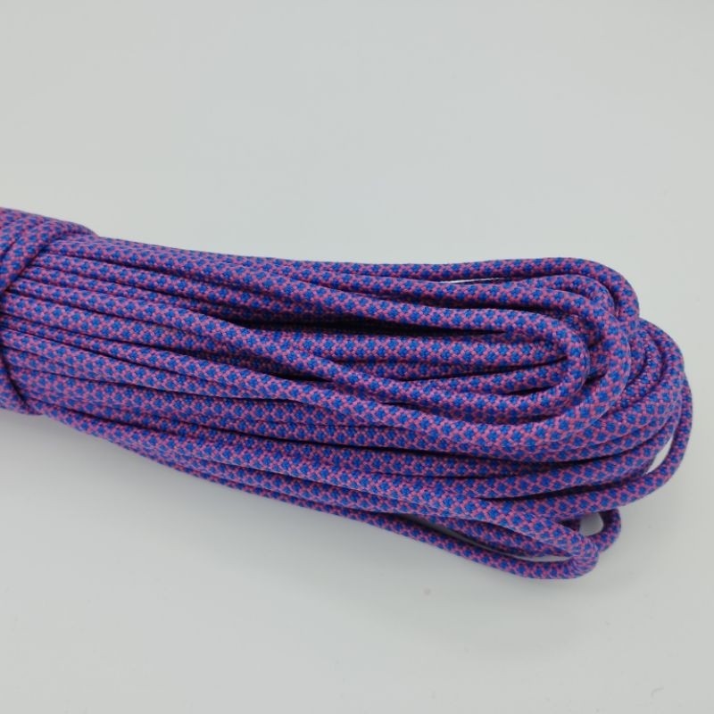 550 Paracord 100ft Patterns - Blues, Grays & Multi-Colour (Rainbows) - 4mm - 7 strand - China Cord - SG Stock