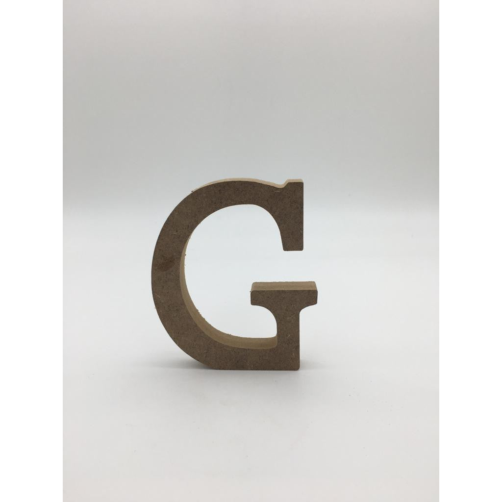 Free Standing Letters 10cm SG-Seller - MDF Light Wood Colour - Alphabets, Numbers, Star and Heart Shapes for Signage DIY