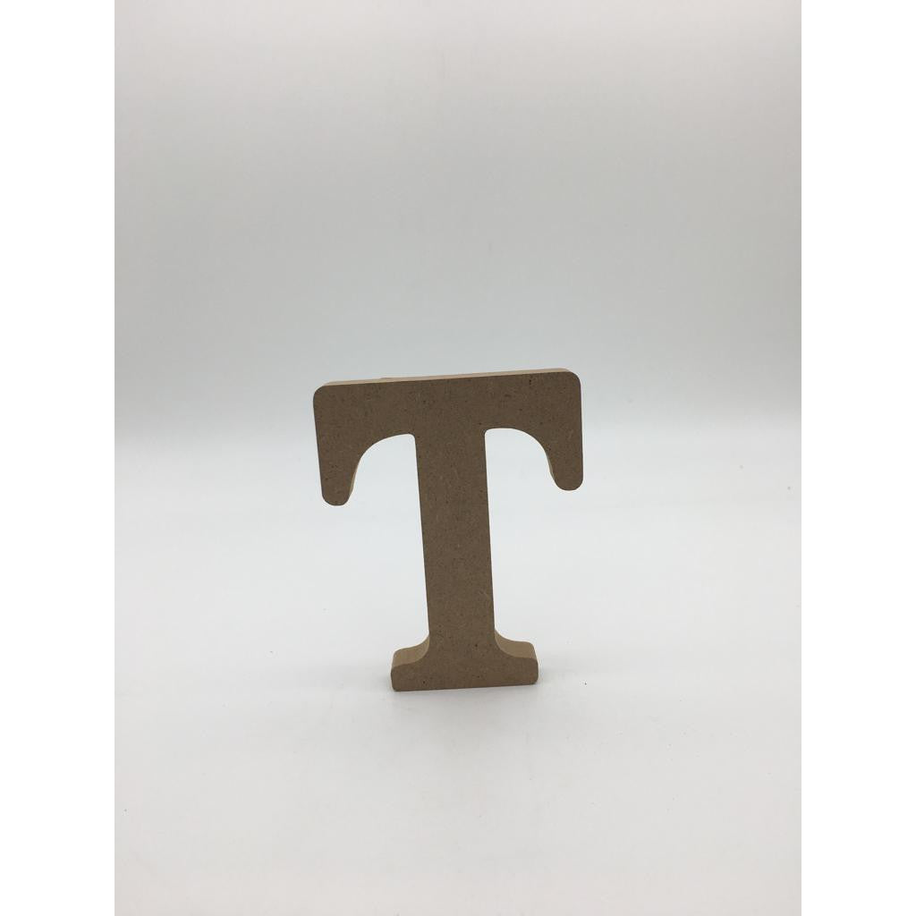 Free Standing Letters 10cm SG-Seller - MDF Light Wood Colour - Alphabets, Numbers, Star and Heart Shapes for Signage DIY