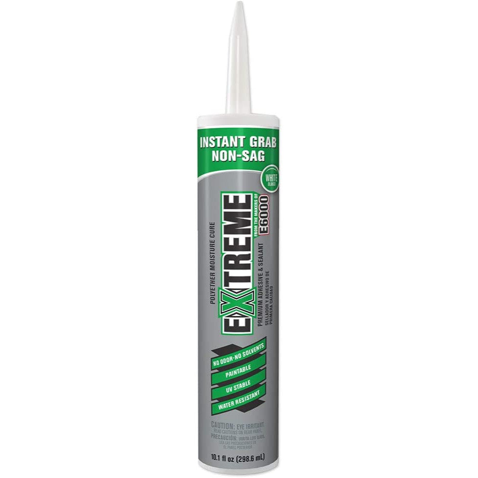 E6000 Extreme Premium Adhesive and Sealant Cartridge 298ml