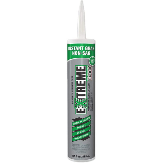 E6000 Extreme Premium Adhesive and Sealant Cartridge 298ml
