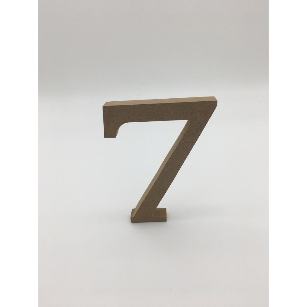 Free Standing Letters 10cm SG-Seller - MDF Light Wood Colour - Alphabets, Numbers, Star and Heart Shapes for Signage DIY
