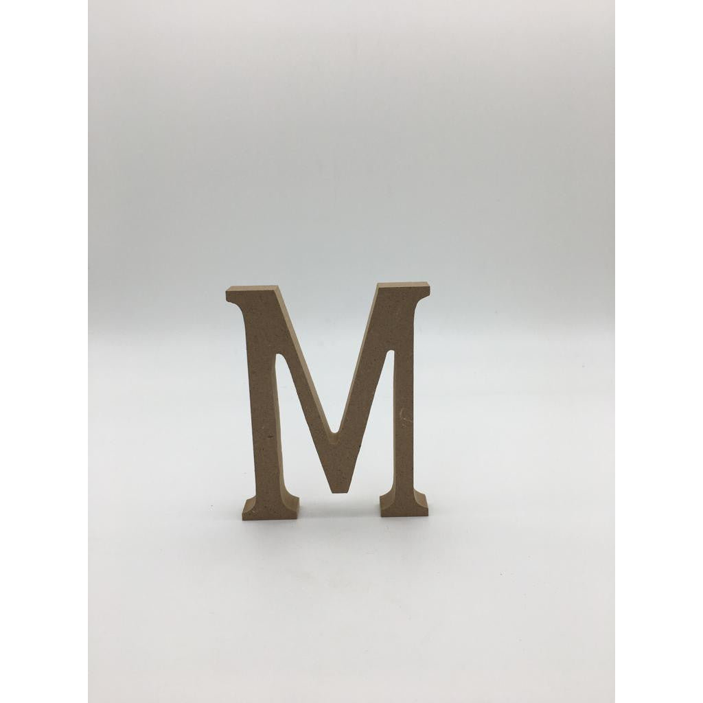 Free Standing Letters 10cm SG-Seller - MDF Light Wood Colour - Alphabets, Numbers, Star and Heart Shapes for Signage DIY