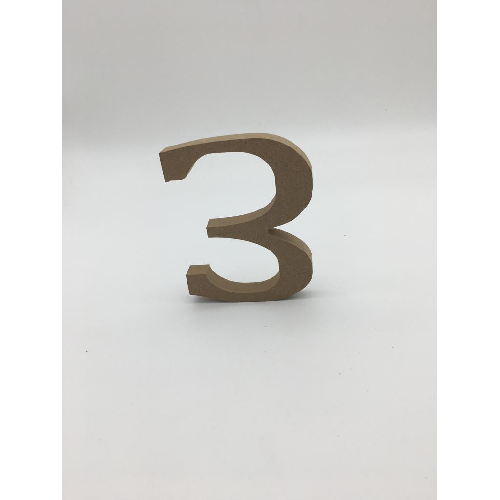 Free Standing Letters 10cm SG-Seller - MDF Light Wood Colour - Alphabets, Numbers, Star and Heart Shapes for Signage DIY