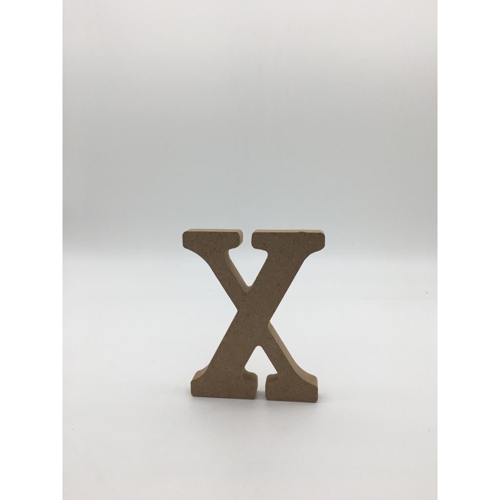 Free Standing Letters 10cm SG-Seller - MDF Light Wood Colour - Alphabets, Numbers, Star and Heart Shapes for Signage DIY
