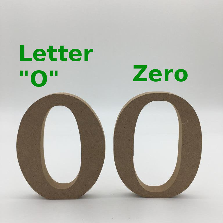 Free Standing Letters 10cm SG-Seller - MDF Light Wood Colour - Alphabets, Numbers, Star and Heart Shapes for Signage DIY