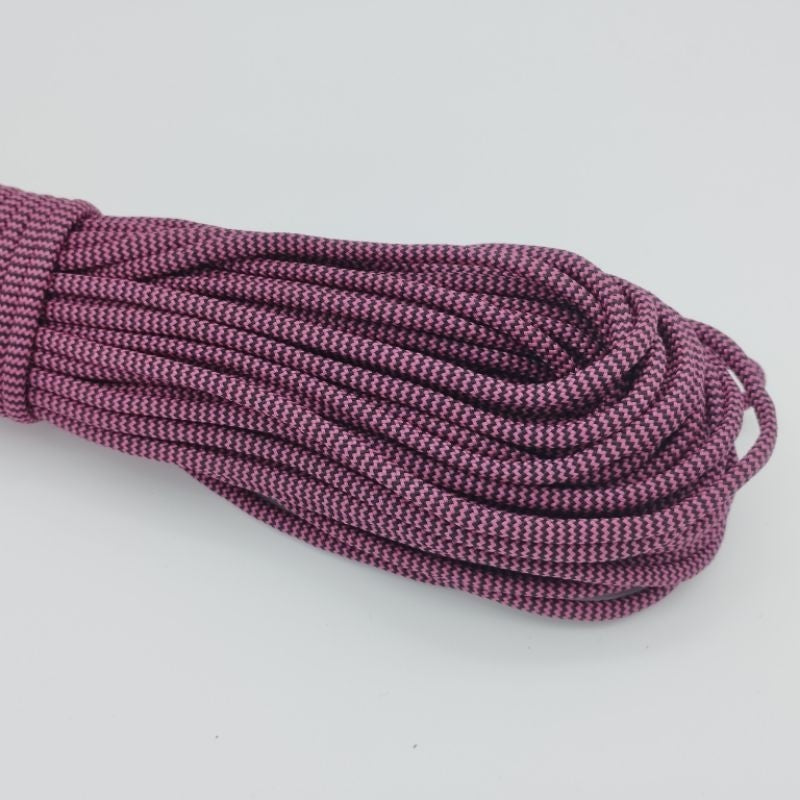 550 Paracord 100ft Patterns - Pink & Purple - 4mm - 7 strand - China Cord - SG Stock - String