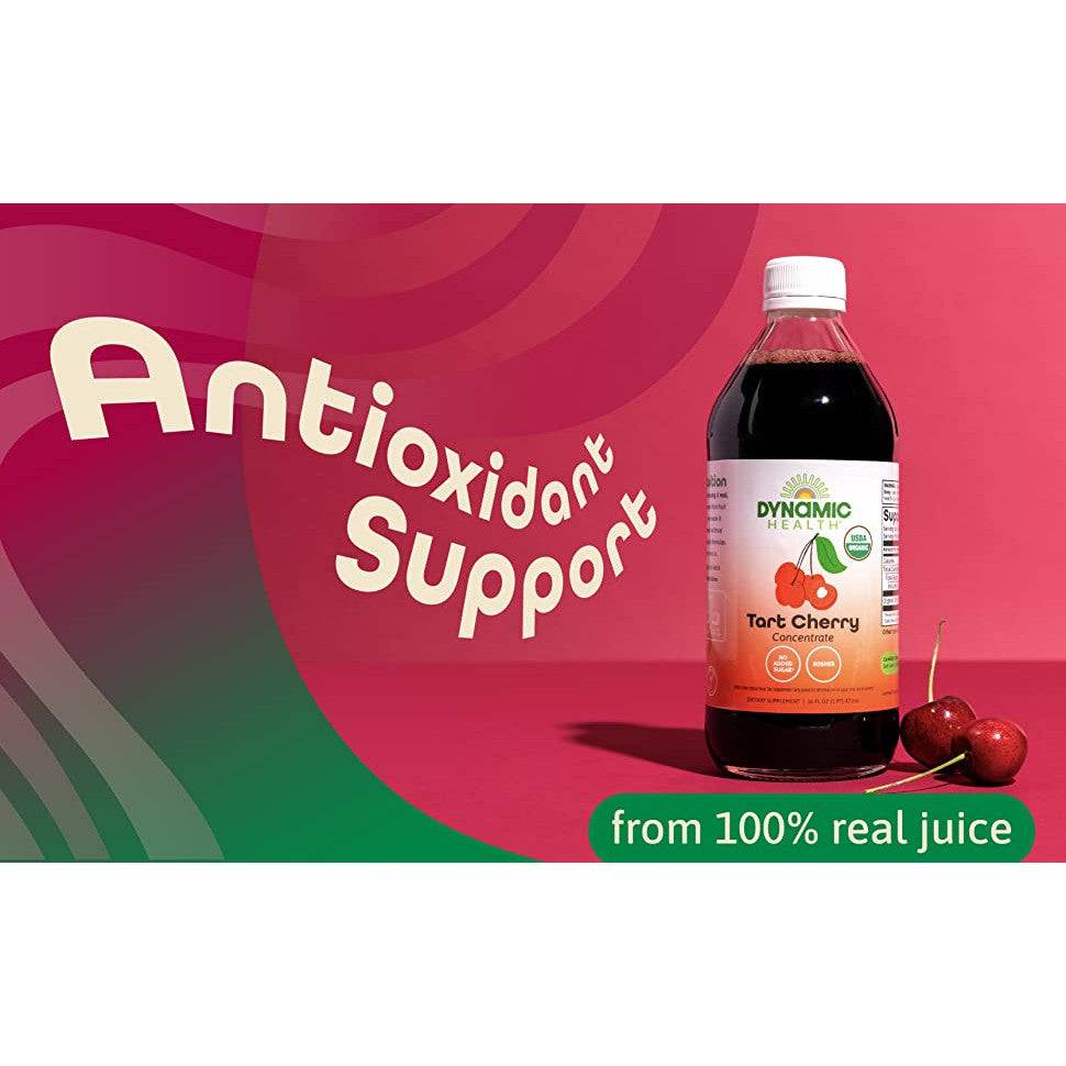 Dynamic Health Organic Tart Cherry Juice Concentrate 473ml