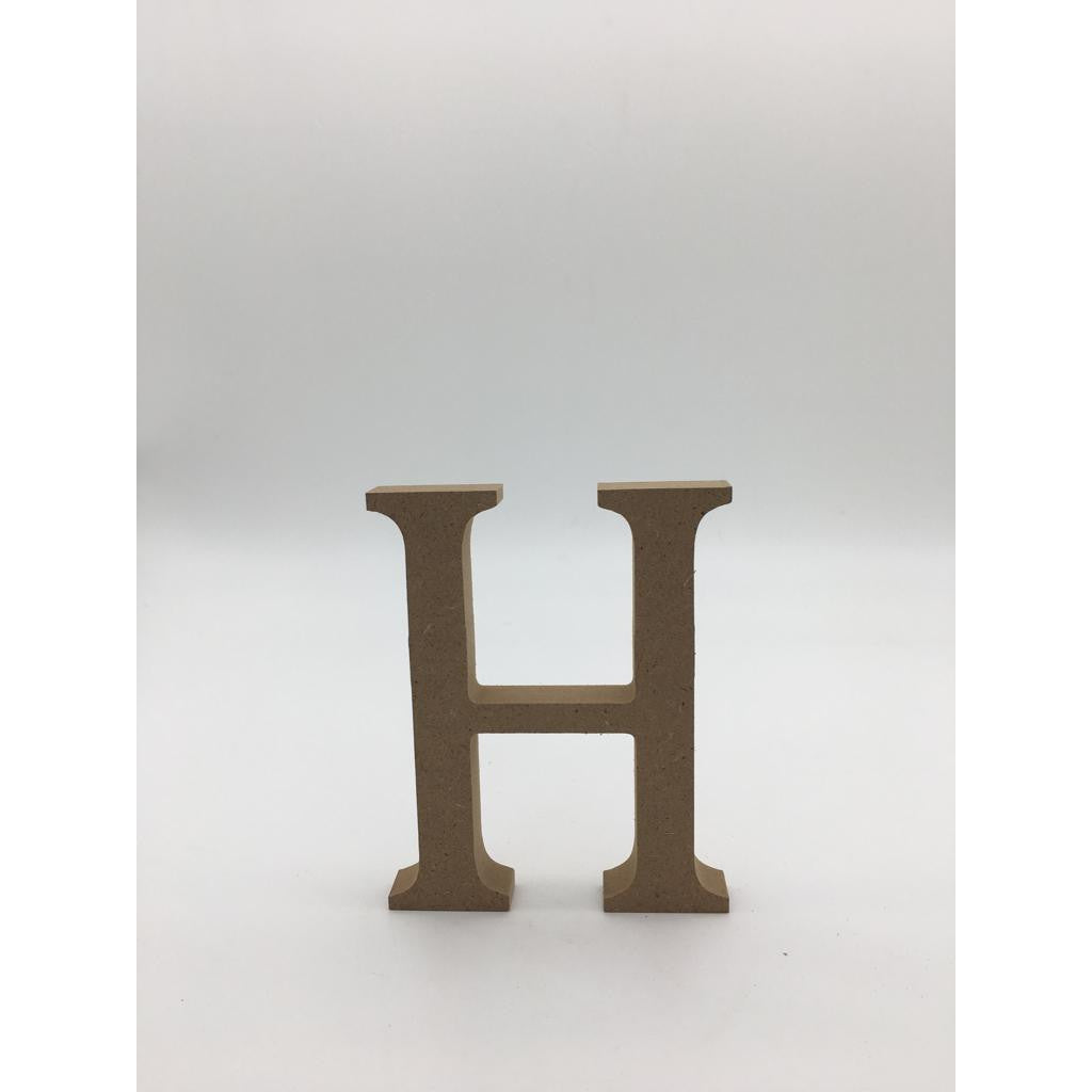 Free Standing Letters 10cm SG-Seller - MDF Light Wood Colour - Alphabets, Numbers, Star and Heart Shapes for Signage DIY