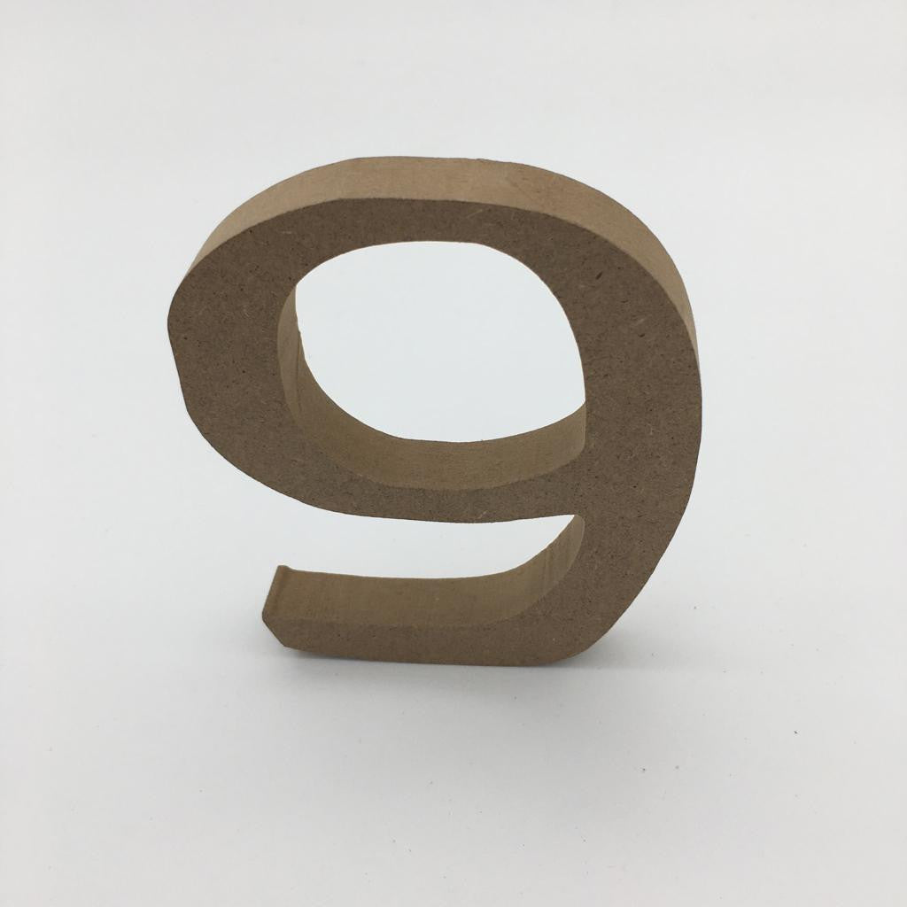 Free Standing Letters 10cm SG-Seller - MDF Light Wood Colour - Alphabets, Numbers, Star and Heart Shapes for Signage DIY