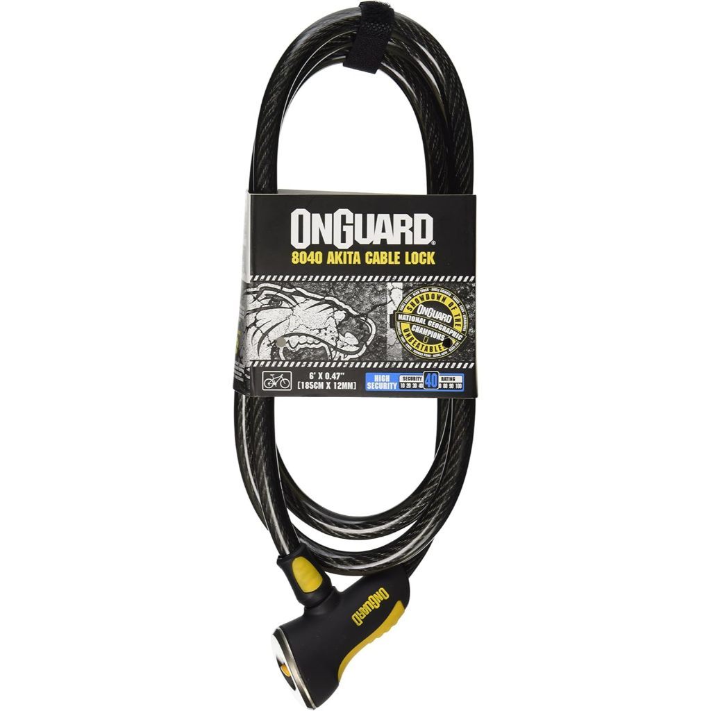 Onguard Akita Cable Lock 12mm x 180cm #8040