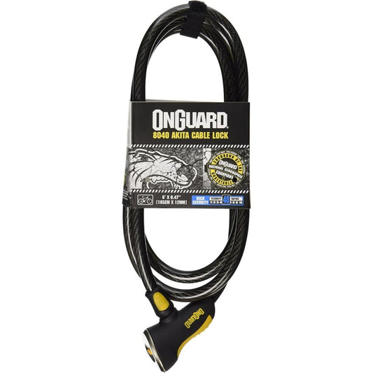 Onguard Akita Cable Lock 12mm x 180cm #8040