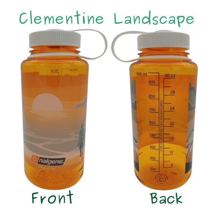 Nalgene 1l / 32oz Limited Edition Wide Mouth Water Bottle Camo, Botanical, Landscapes & Tie-Dye - Waterbottle Series