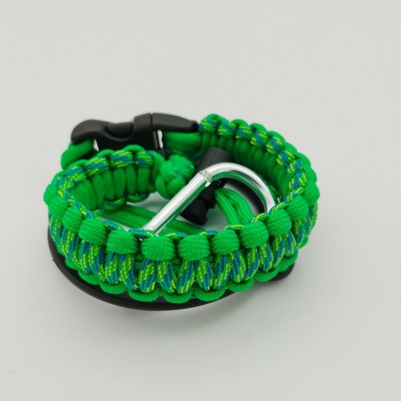 Paracord Bottle Handle Carry / Shoulder Strap - Fits ALL BOTTLES - Nalgene, Camelbak, Mineral Water, Hydroflask, Tumbler