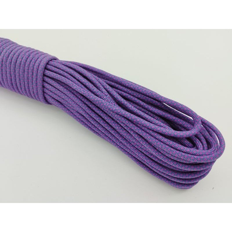 550 Paracord 100ft Patterns - Pink & Purple - 4mm - 7 strand - China Cord - SG Stock - String